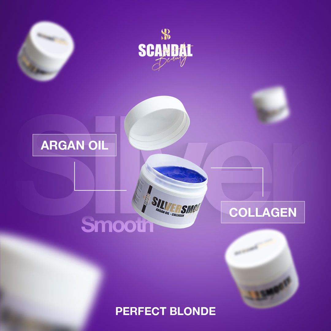 Silver Smooth – Silver Μάσκα Μαλλιών για Ψυχρούς Τόνους, 200ml - Image 2