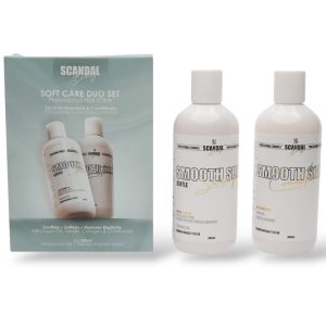 Σετ Απαλής Φροντίδας Μαλλιών “SmoothSilk” – Sulfate Free Σαμπουάν & Conditioner με Κερατίνη (2x300ml)