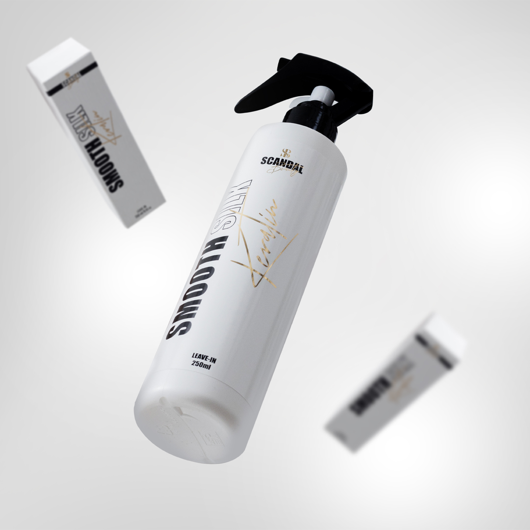 Leave-In Κερατίνης “SmoothSilk” – Χωρίς Ξέβγαλμα με Μετάξι & Πανθενόλη (250ml)