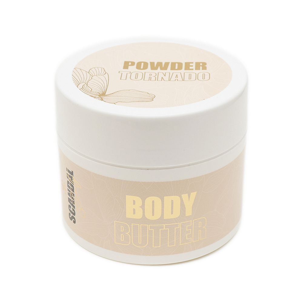 Powder Tornado Body Butter – Βούτυρο Σώματος με Άρωμα Πούδρας, Τριαντάφυλλο & Ξυλώδεις Νότες (200ml) - Image 2